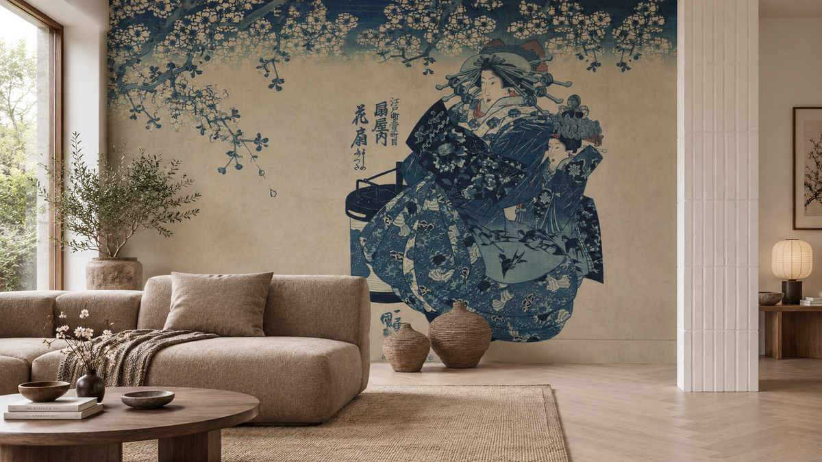 Tapeta Indigo Reverie