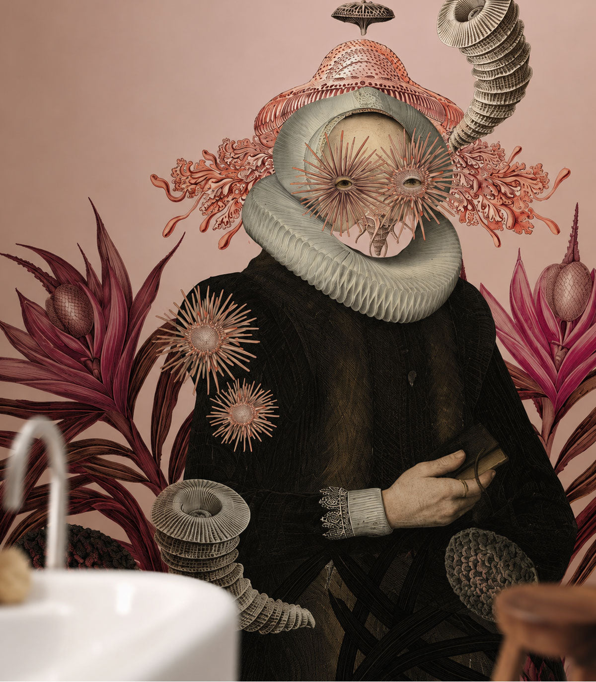 Tapeta Lady Medusa Pink