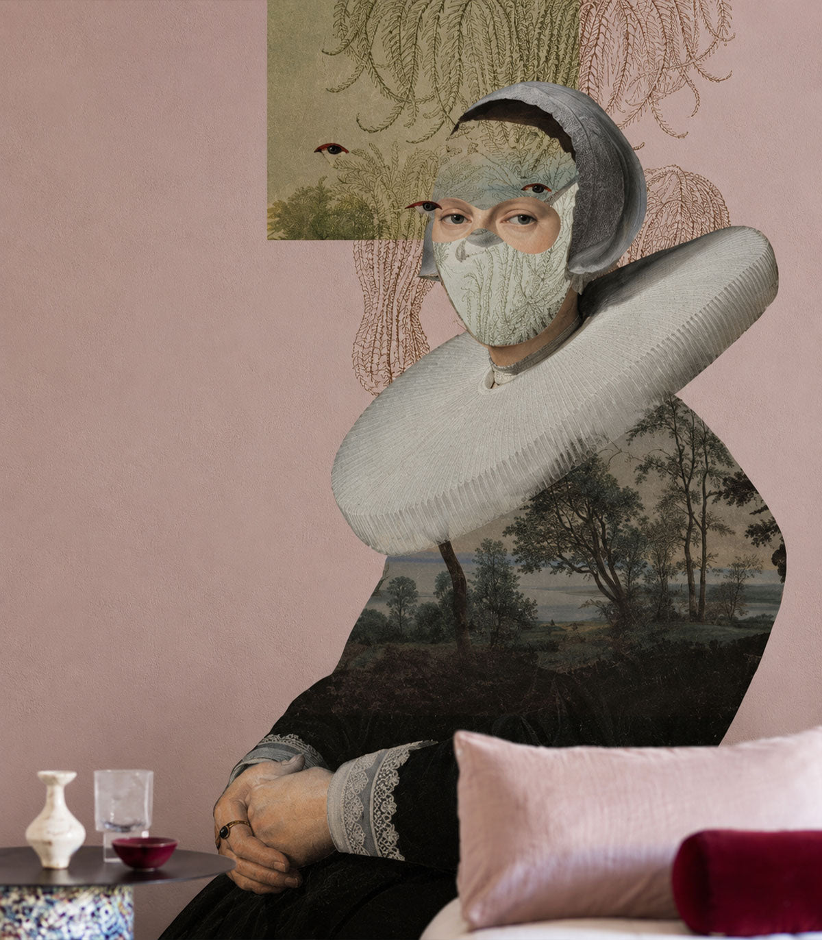 Tapeta Landscape Muse Pink