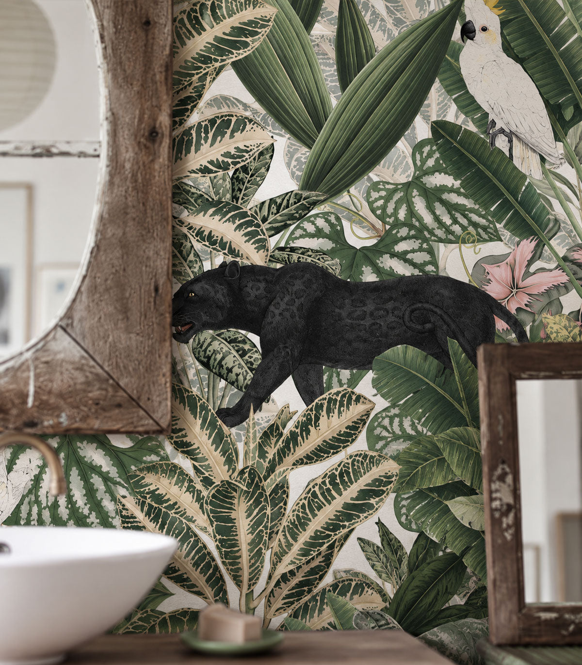 Tapeta Light Jungle
