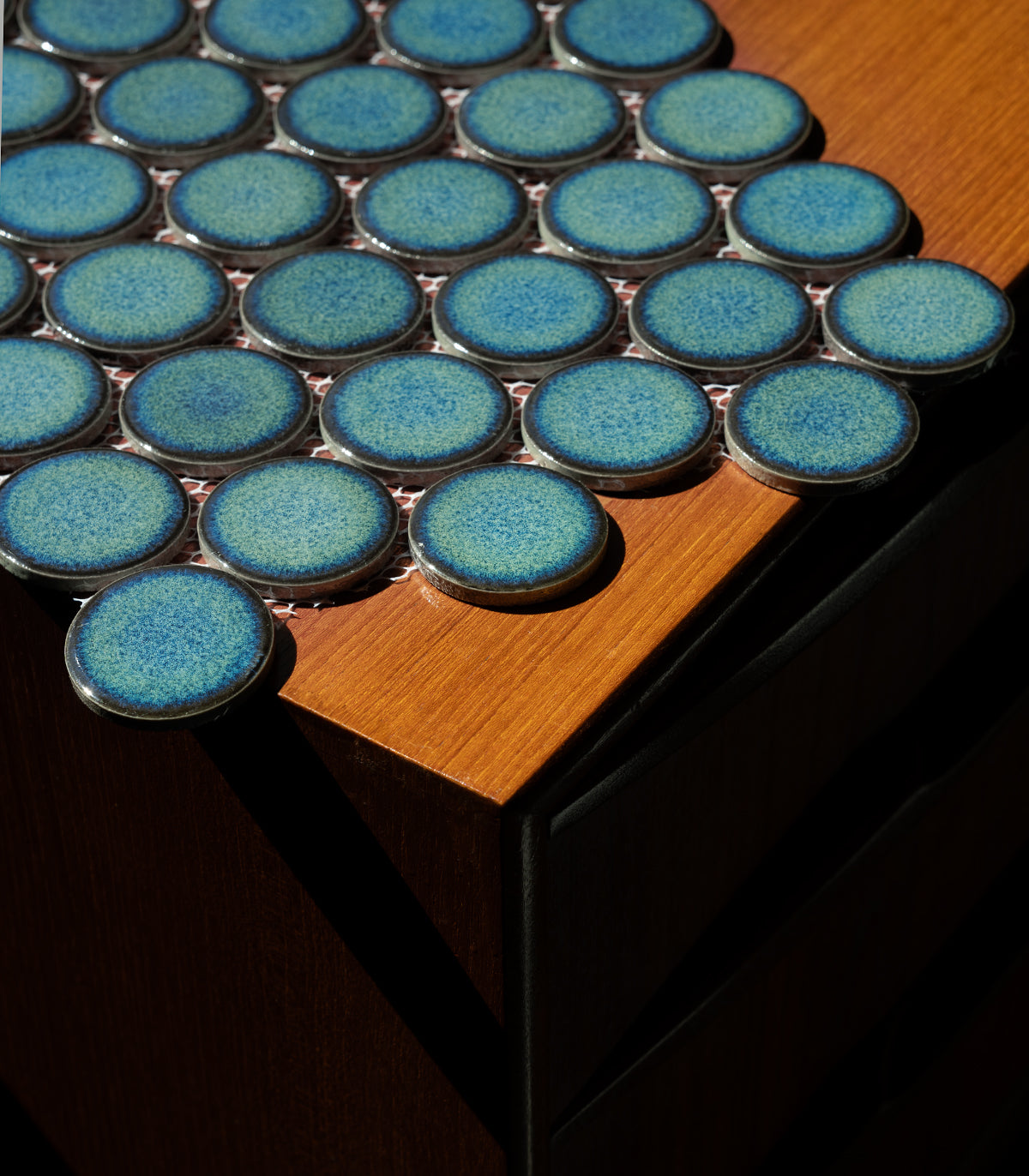 Mozaika circle dots atlantic gloss