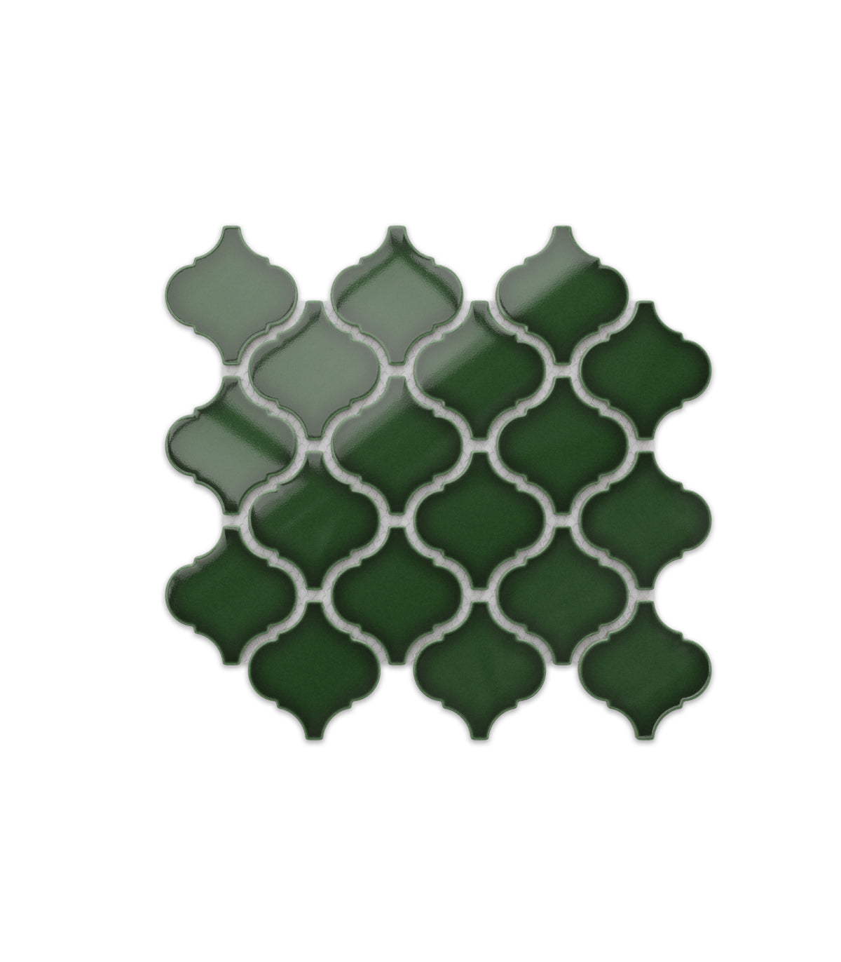 Mozaika Arabian deep green