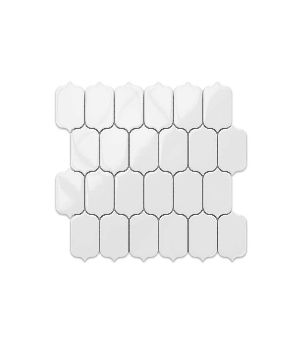 Mozaika lantern white gloss