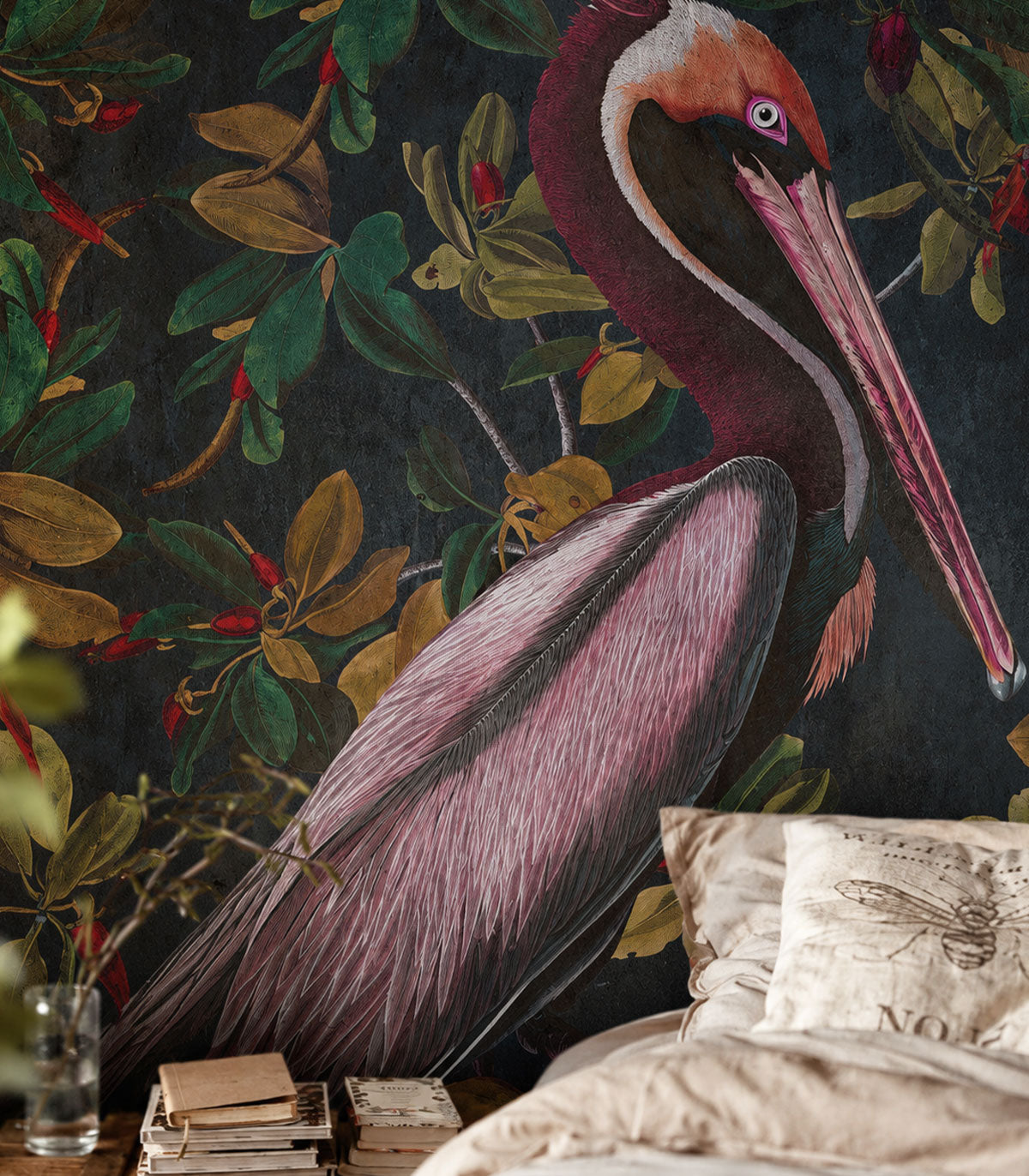 Tapeta Night Pelicans