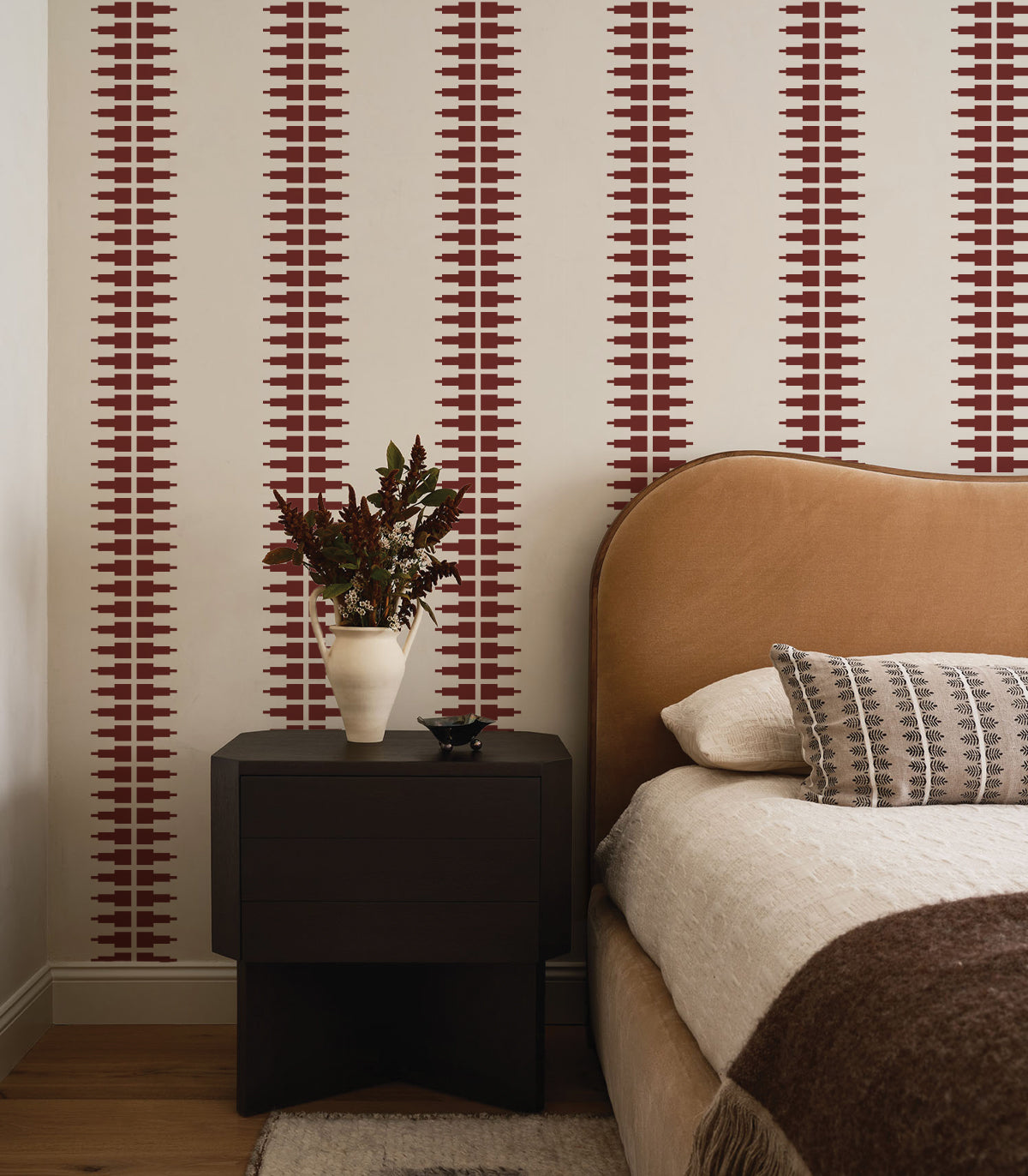 Tapeta Ornament Line Clay