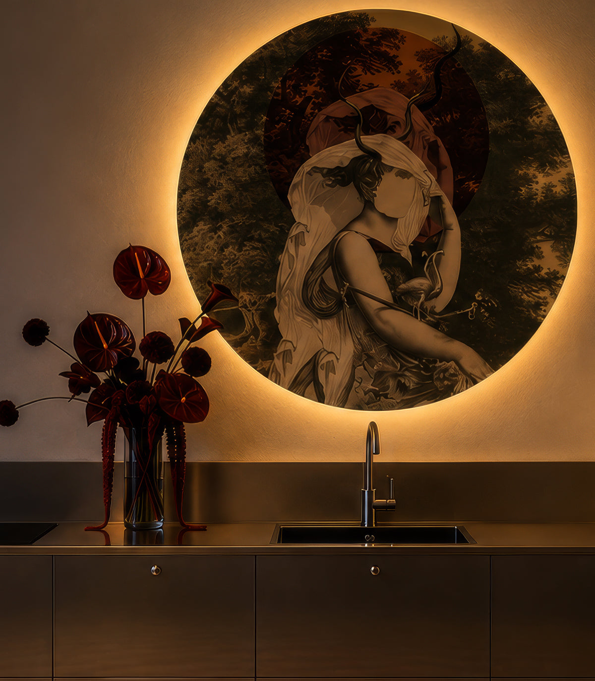 Dots Lighting Silent Goddess Green