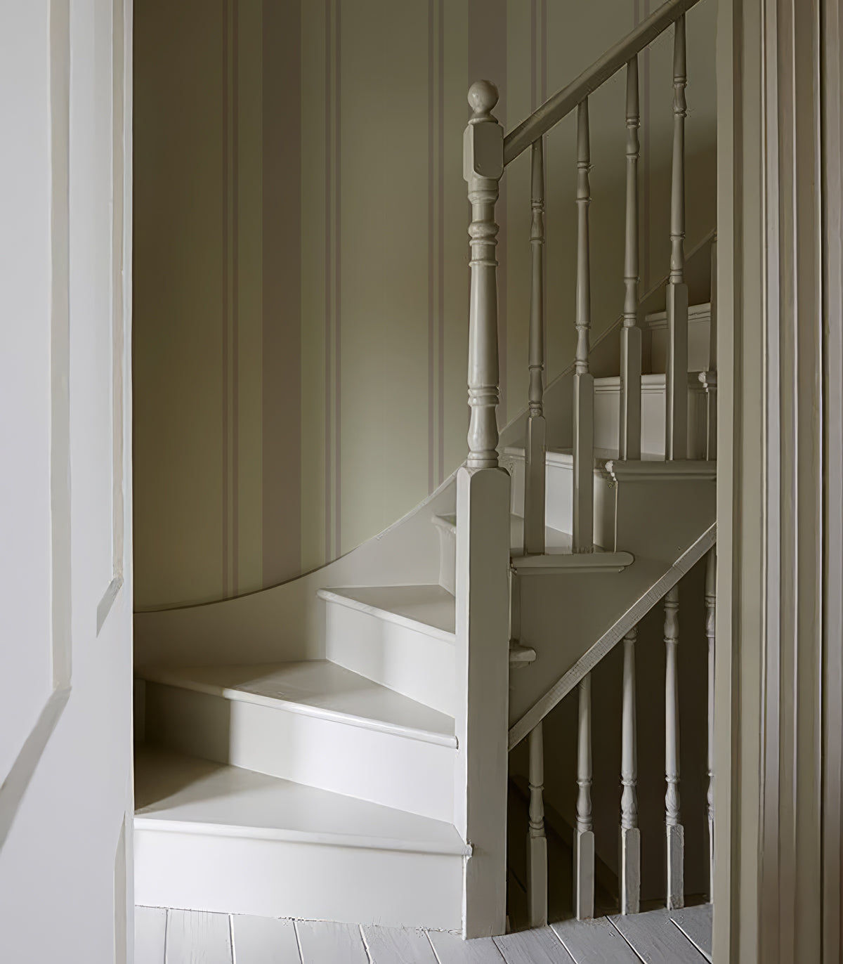 Tapeta Soft Stripe Powder Blush