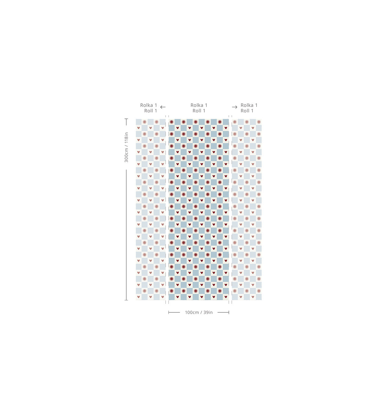 Tapeta Sun and heart