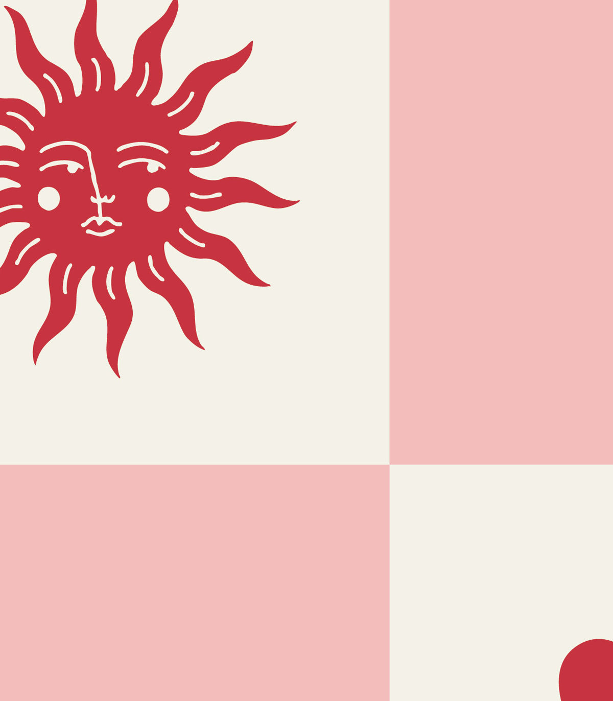 Tapeta Sun and heart