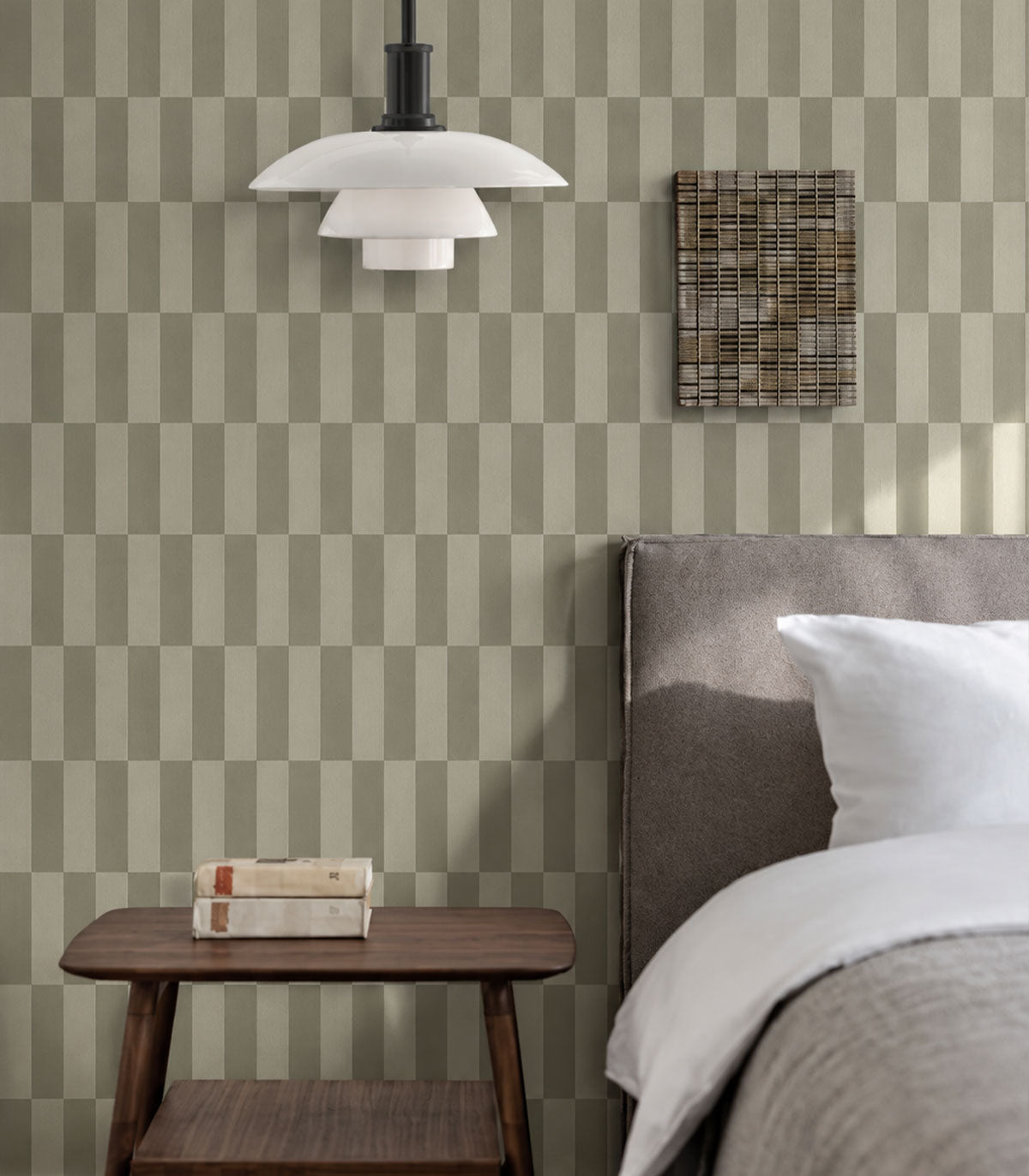 Tapeta Tetris Stripe Greige