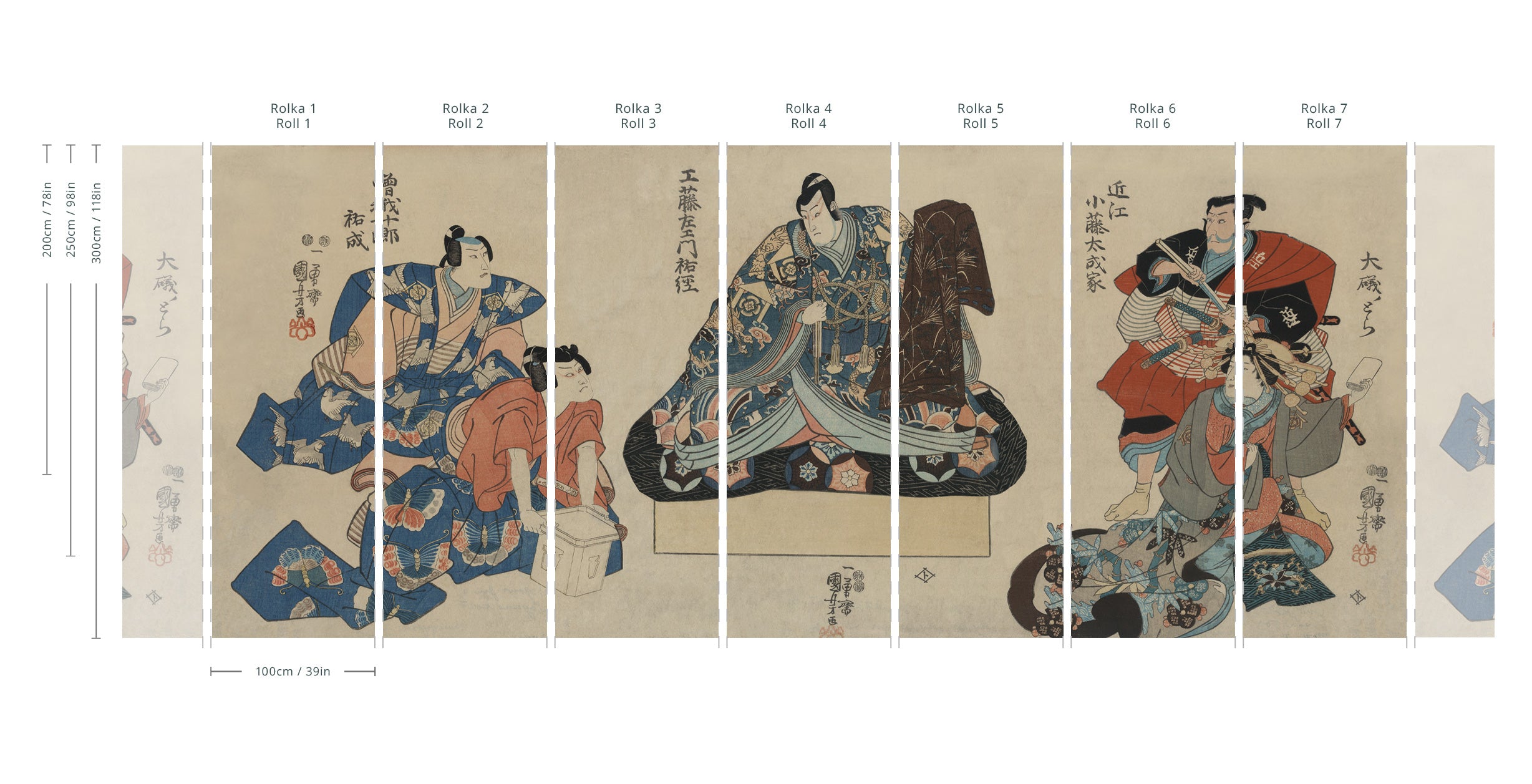 Tapeta Timeless Kabuki