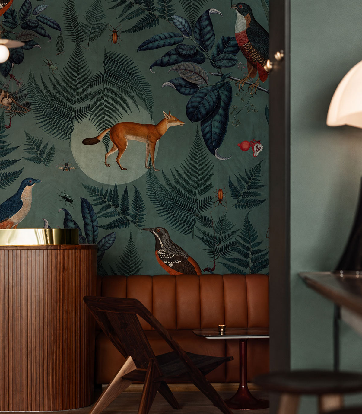 Tapeta Turquoise Fern