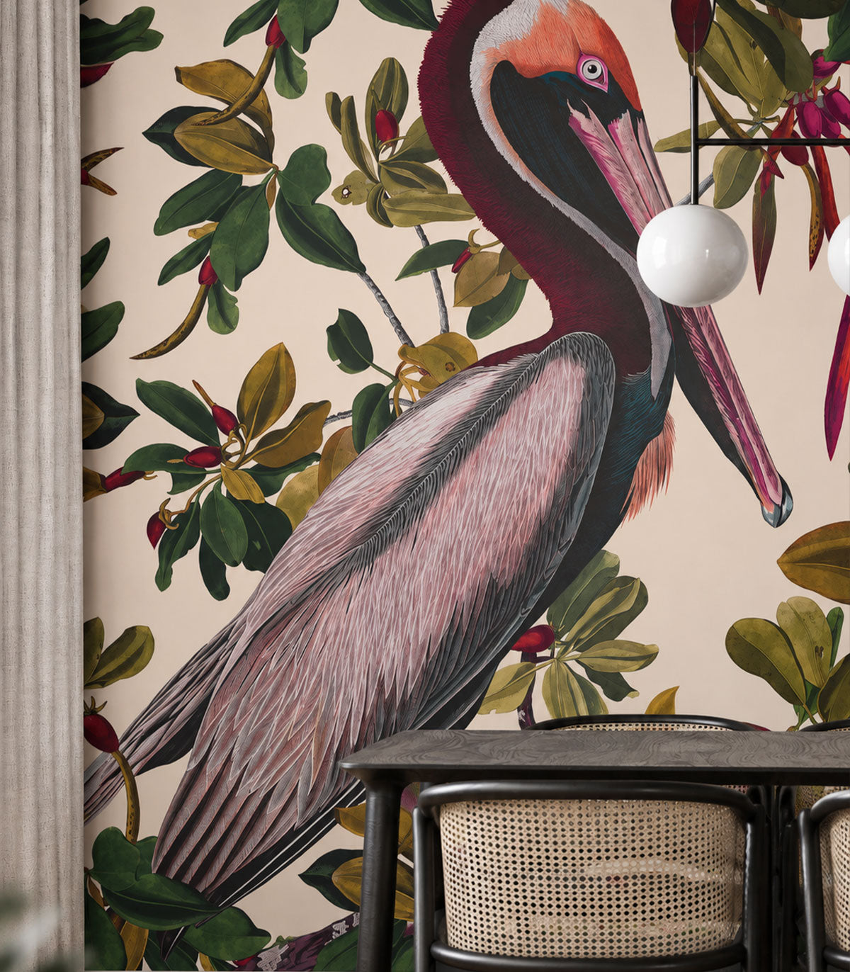 Tapeta Vintage Pelicans