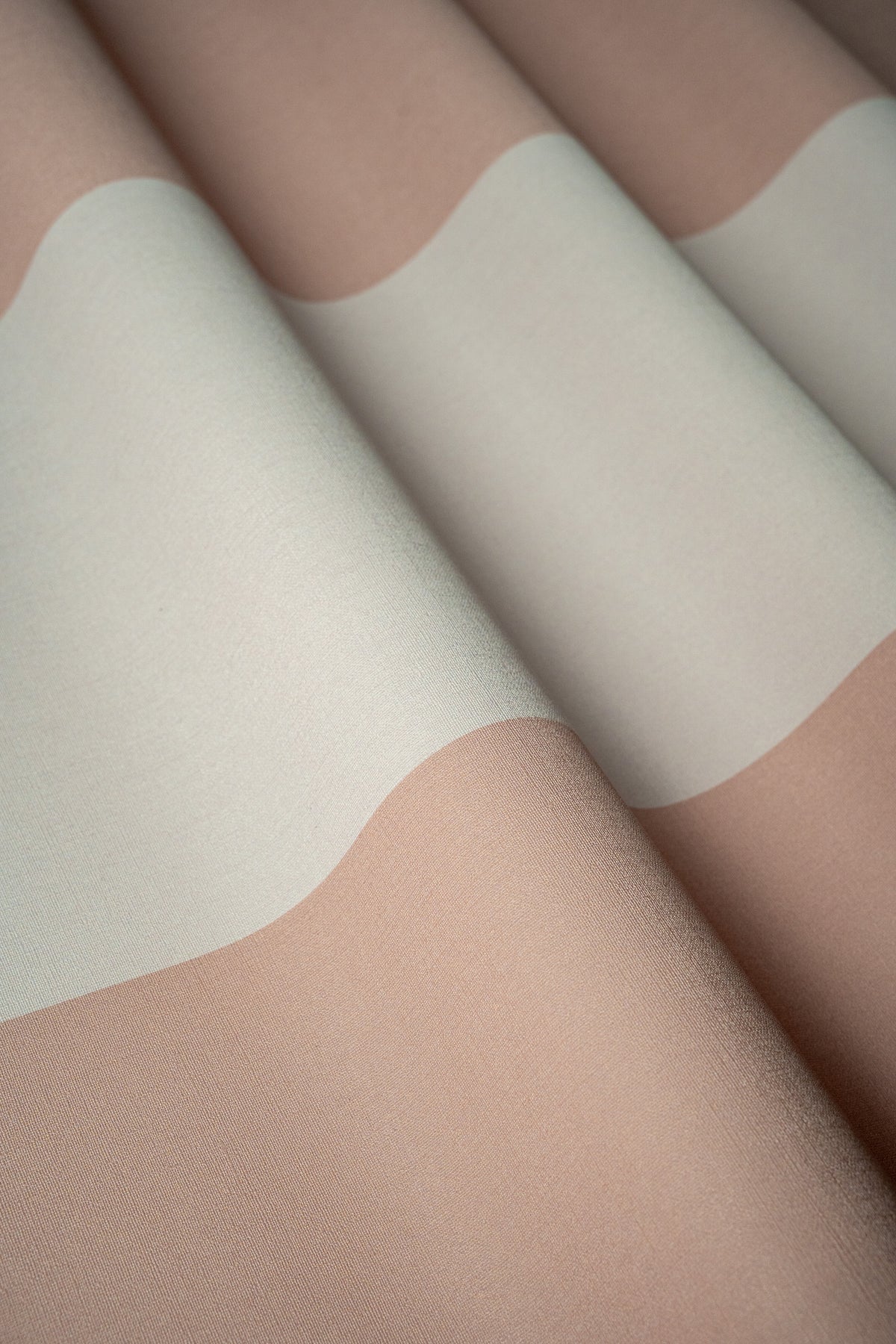Tapeta Wide Stripe Play Soft Peach