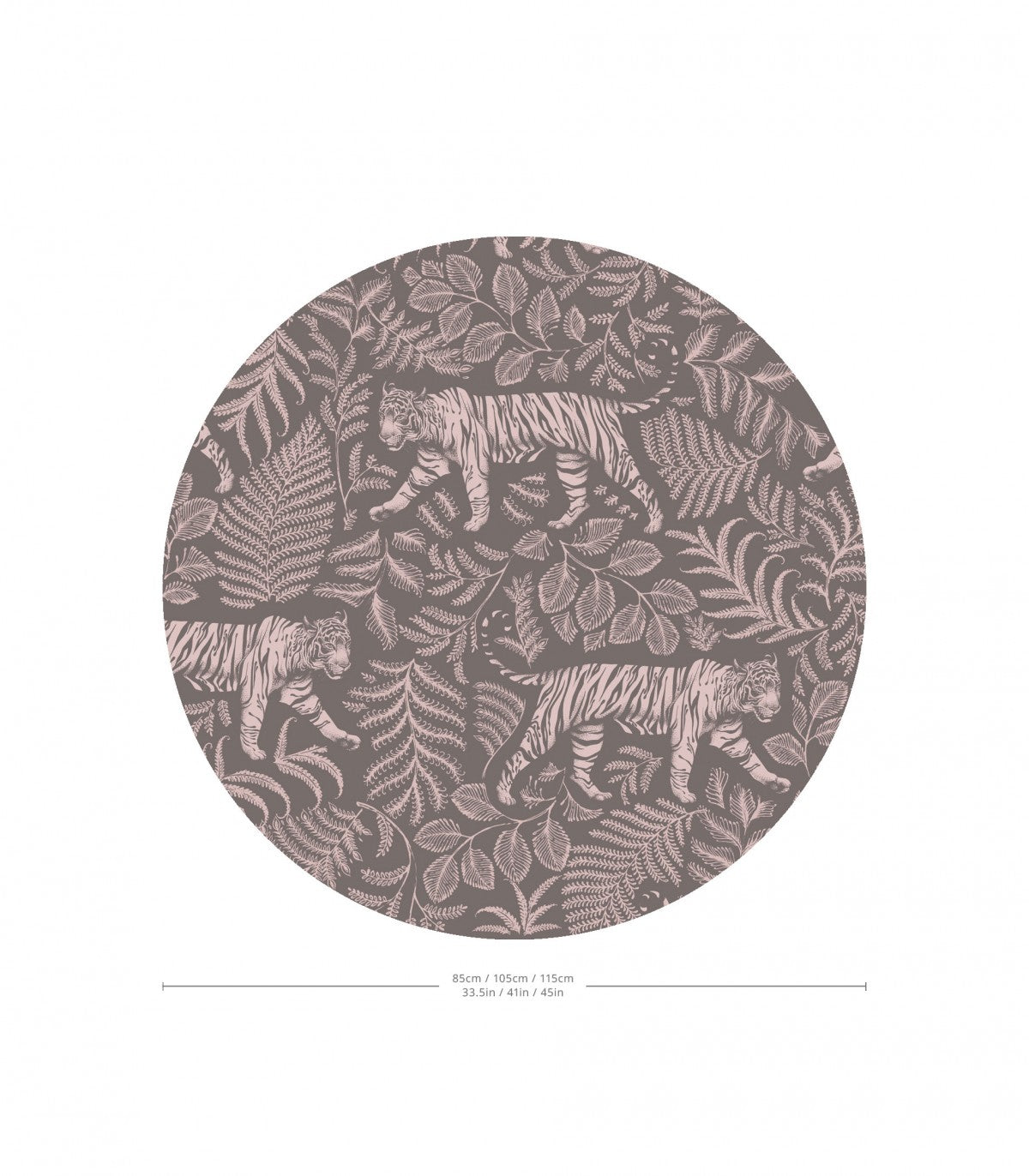 Dots Camouflaged Tiger Gray Pink