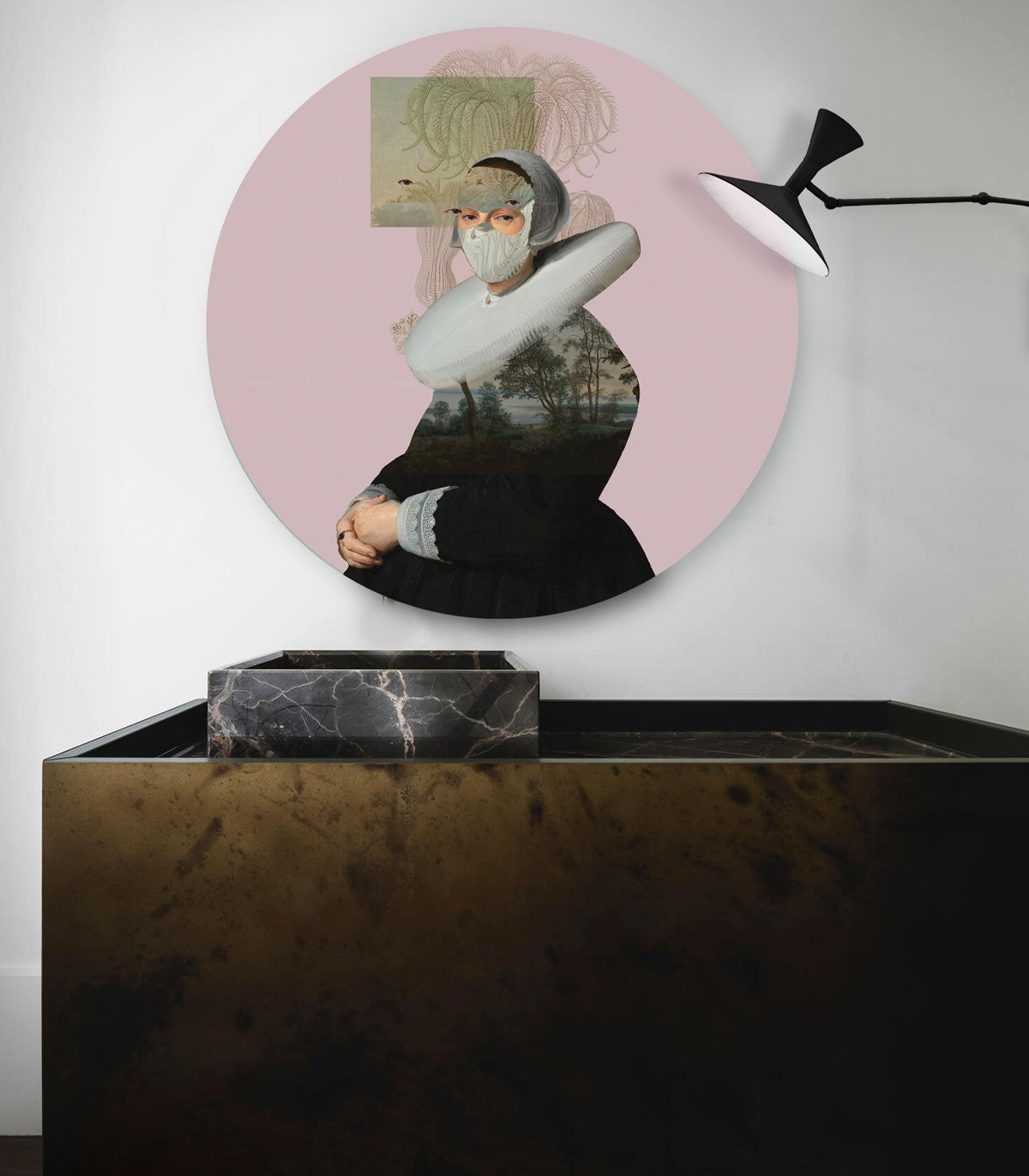 Dots Lighting Landscape Muse Pink