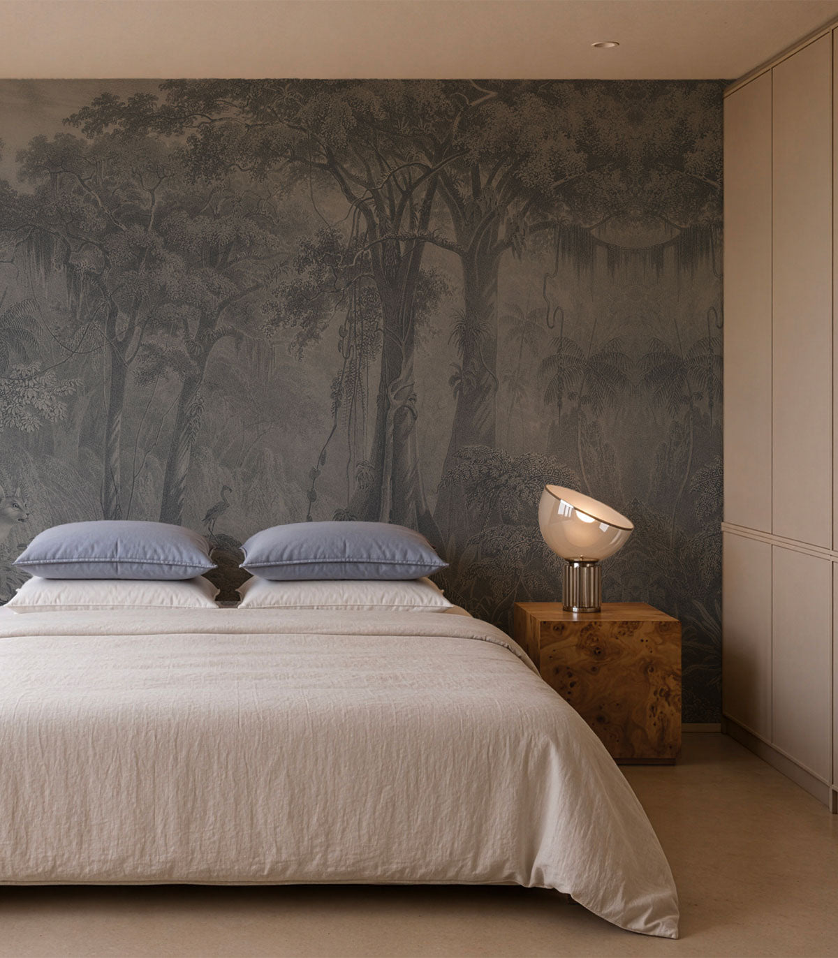 Tapeta  Jungle Cat Blue