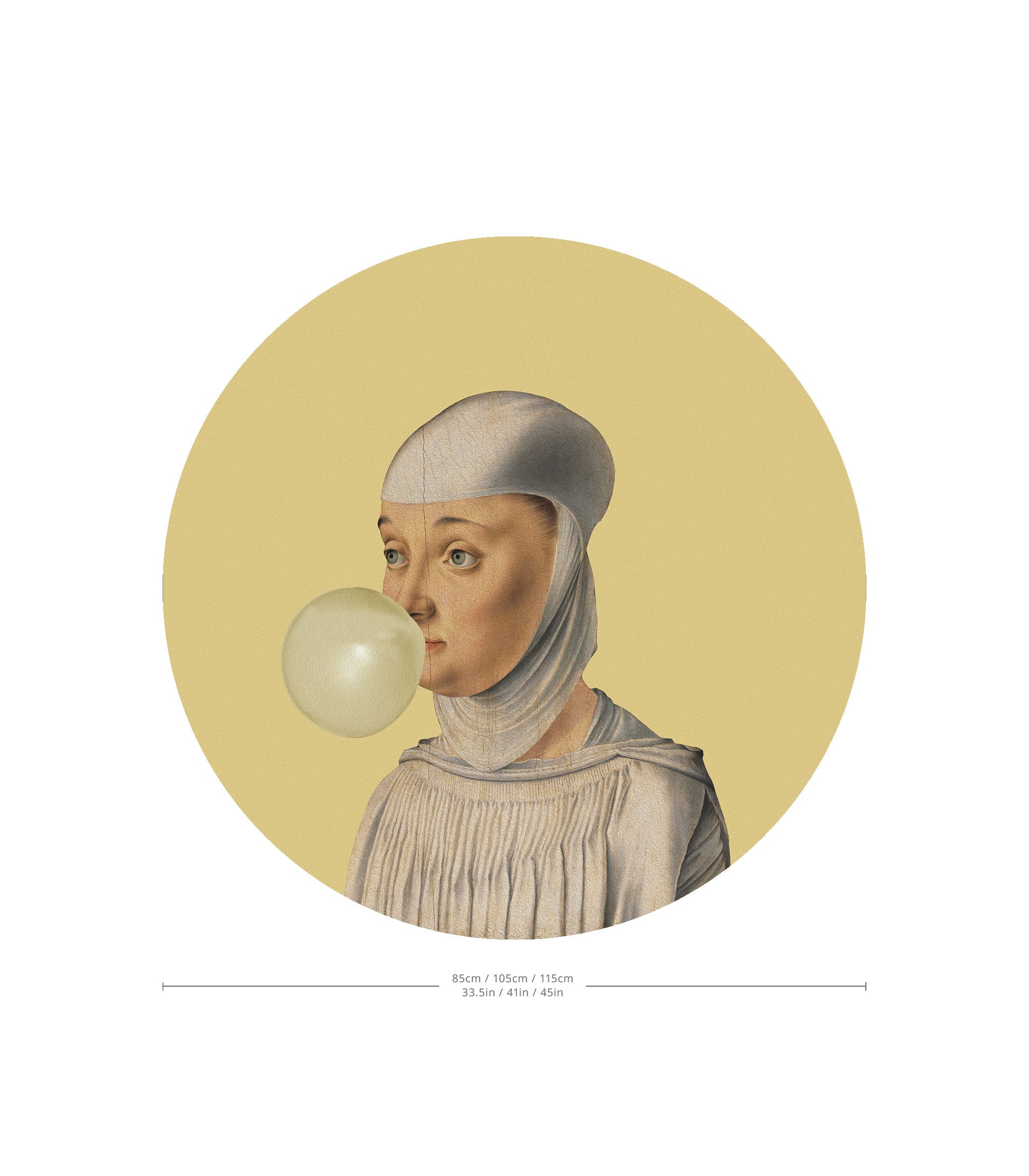 Dots Woman with Bubble Gum Lemon