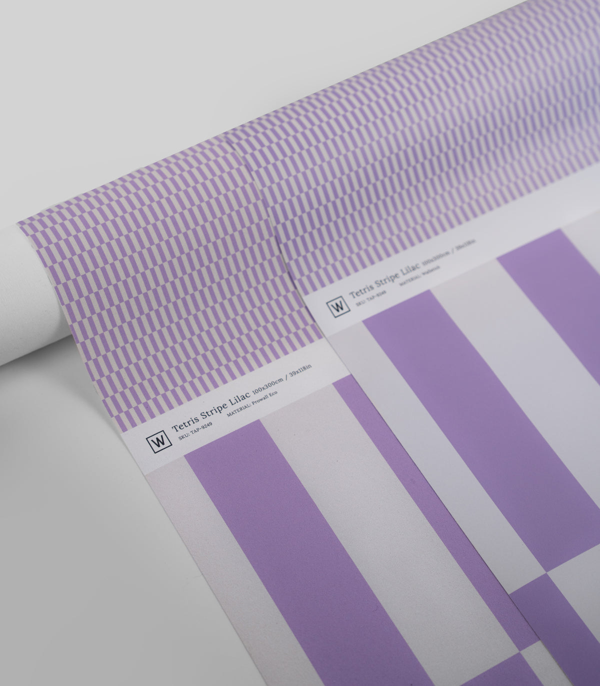 Tapeta Tetris Stripe Lilac