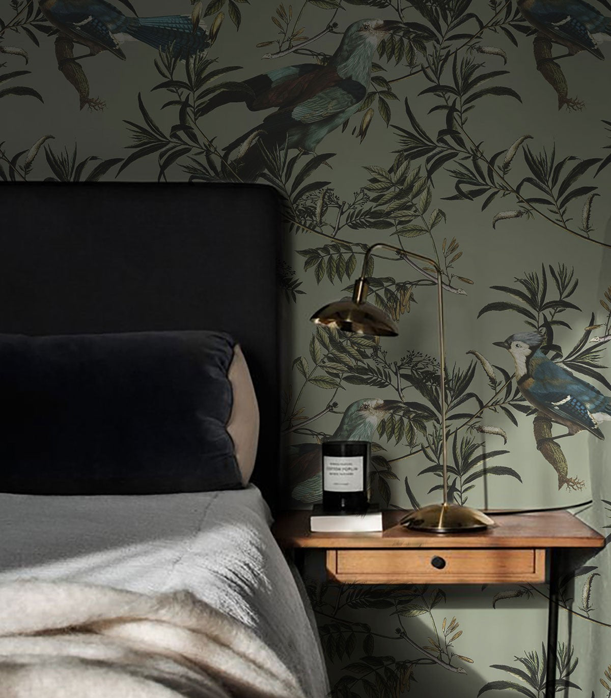 Tapeta Birds in Garden