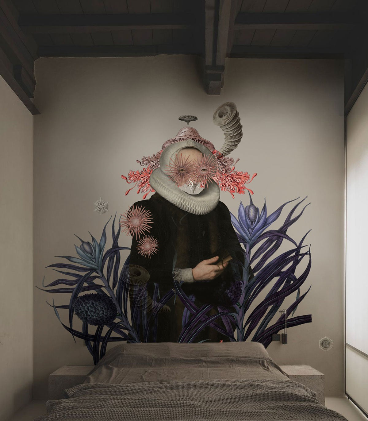 Tapeta Lady Medusa Beige