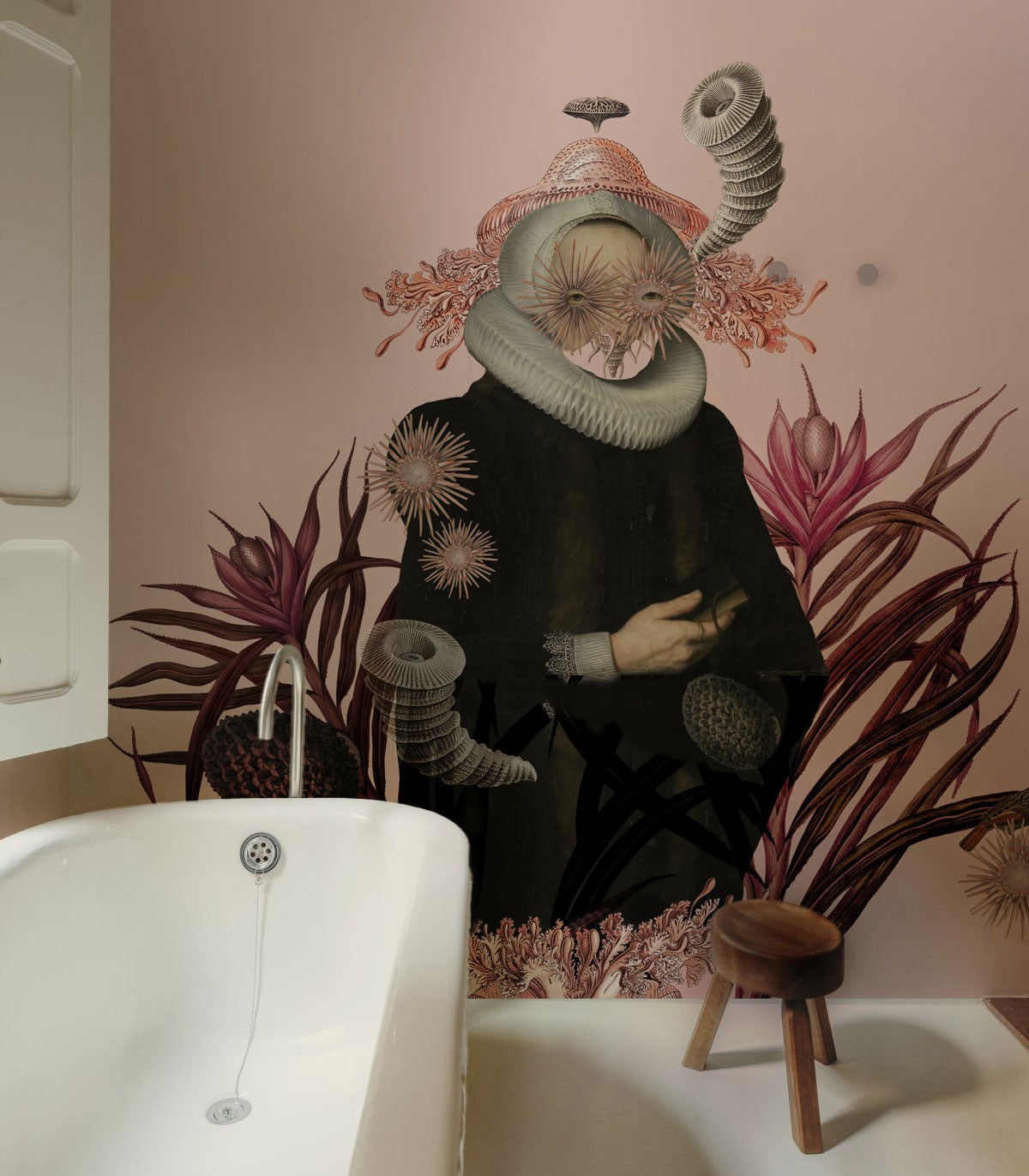 Tapeta Lady Medusa Pink