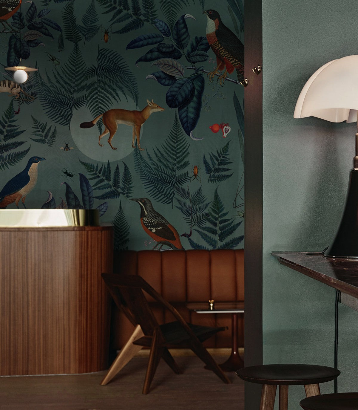 Tapeta Turquoise Fern